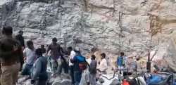 3 labourers trapped in stone mine, rescue operation underway in UP's Sonbhadra 