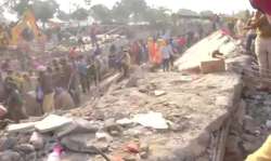 Three-storey building collapses in Mohali