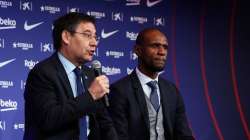 lionel messi, barcelona, barcelona sporting director, eric abidal, eric abidal lionel messi