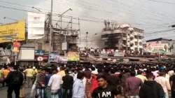 Kolkata: Fire breaks out in Rajabazar area