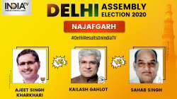 Najafgarh constituency result live 