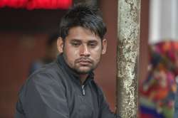 Shahzad weeps as he waits to receive the body of his friend Mohsin Ali, who was killed during communal violence in northeast Delhi area over the amended citizenship law, outside the mortuary of GTB hospital in New Delhi