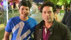 Shafali Verma with Sachin Tendulkar