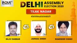 Tilak Nagar constituency result live