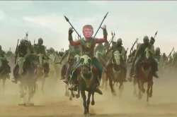 When US President Donald Trump turned into Prabhas's 'Baahubali', watch viral video 