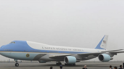 Jaipur airport, Trump, Air Force One, US President Trump, Donald Trump, PM Modi, New Delhi