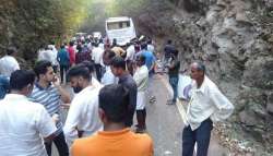 9 dead, several injured after tourist bus rams into mountain in Karnataka's Udupi