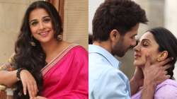 Vidya Balan comes out in support of Kabir Singh