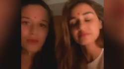 Disha Patani and Tiger Shroff's sister Krishna's TikTok video will leave you in splits