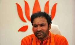 A file photo of MoS Home G Kishan Reddy (PTI)