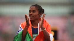 Star Indian sprinter Hima Das