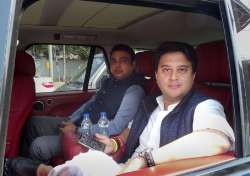 Who is Zafar Islam, the man accompanying Jyotiraditya Scindia