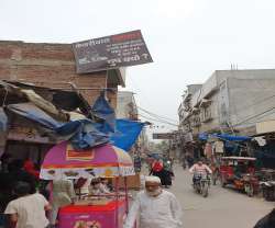 One of the banners seen in Mustafabad (India TV)