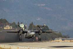 IAF plane carrying COVID-19 supplies catcIAF plane hes fire soon after taking off from Agra air base