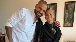 'Daddy cool' Shikhar Dhawan shakes leg with son Zoravar on popular Bollywood song