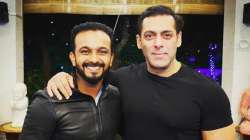 Kedar Jadhav with Salman Khan