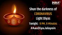 Candle Light Live stream Watch full video pm modi candle light for 9 minutes: 1.3 crore people are e