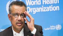 A file photo of World Health Organization Director-General Tedros Adhanom Ghebreyesus