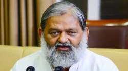 Haryana Health Minister, Anil Vij, coronavirus, COVID19