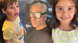  Karan Johar's kids Yash and Roohi are back, targets bathtub this time and calls it 'useless.' Watch