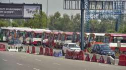 A representational image of buses at the DND flyway (file photo)