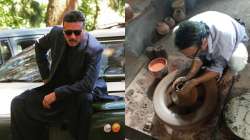 Jackie Shroff tries his hands on making clay pots during lockdown