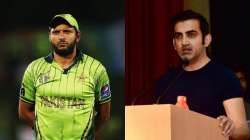 gautam gambhir, shahid afridi, gautam gambhir twitter, shahid afridi kashmir, shahid afridi twitter,