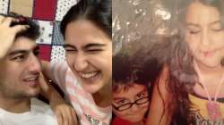 Ibrahim is glad he can now bully Sara Ali Khan, shares a throwback photo