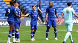 Chelsea during their friendly match against QPR on Sunday