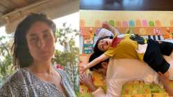 Kareena Kapoor shares lovable photo of Taimur lying on daddy Saif Ali Khan's back