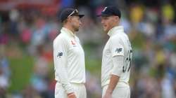 Joe Root with Ben Stokes