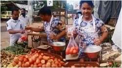 actor Javed Hyder viral video selling vegetables