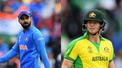 virat kohli, virat kohli steve smith, virat kohli 2019 world cup, virat kohli steve smith gesture, v