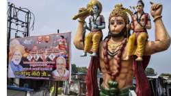 A poster in Ayodhya, ahead of the Ram Mandir Bhoomi Pujan on August 5, welcomes Prime Minister Narendra Modi for the grand ceremony.