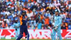 Virat Kohli and Jos Buttler during India versus England match in World Cup 2019