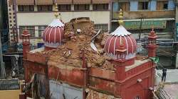 Masjid Mubarak Begum mosque in old Delhi's Hauz Qazi 