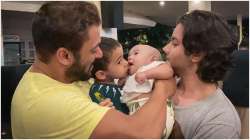 Salman Khan shares adorable pic with nephews Ahil, Nirvan and niece Ayat