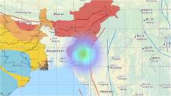 Magnitude-6.3 earthquake jolts South-West of Champhai in Mizoram