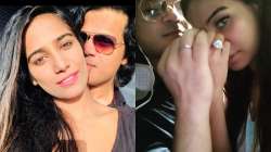 Poonam Pandey gets engaged to boyfriend Sam Bombay