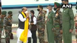 India-China LAC standoff: Rajnath Singh reaches Ladakh, CDS Bipin Rawat and Army Chief Ladakh