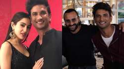 Sara Ali Khan shares Sushant Singh Rajput and father Saif Ali Khan's BTS photos from Dil Bechara set