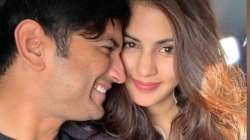 Sushant Singh Rajput and Rhea Chakraborty unseen photo