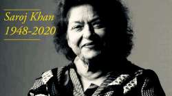 Dhak Dhak choreographer Saroj Khan dies of Cardiac Arrest. Politicians mourn demise