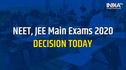 JEE NEET postponement, ramesh pokhriyal nishank announcement, HRD Minister Ramesh Pokhriyal Nishank 