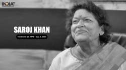 Ace choreographer Saroj Khan, 71, dies of cardiac arrest in Mumbai