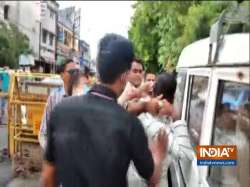 Video: MP cop slaps Vikas Dubey post arrest