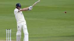 England's Zak Crawley plays a shot during the first day of the third cricket Test match between England and Pakistan, at the Ageas Bowl in Southampton, England, Friday