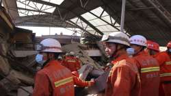 China restaurant collapse