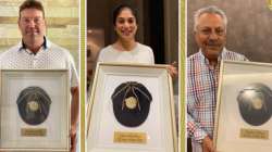 Jacques Kallis, Lisa Sthalekar and Zaheer Abbas