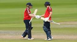 England captain Eoin Morgan smashed 66 runs off 33 balls